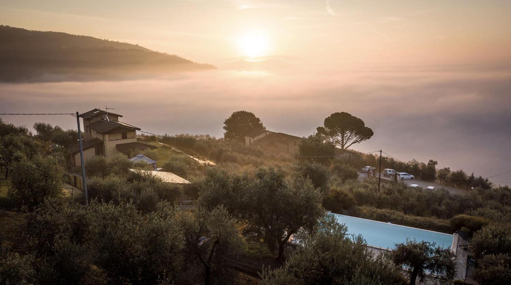 Podere Raffanna Ecologic House Massa e Cozzile ภายนอก รูปภาพ